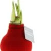 Amaryllis In Wax (Hippeastrum Waxz 'Velvet Touchz Red') H 15 Cm -Groene Tuin Winkel 8720196784967 1